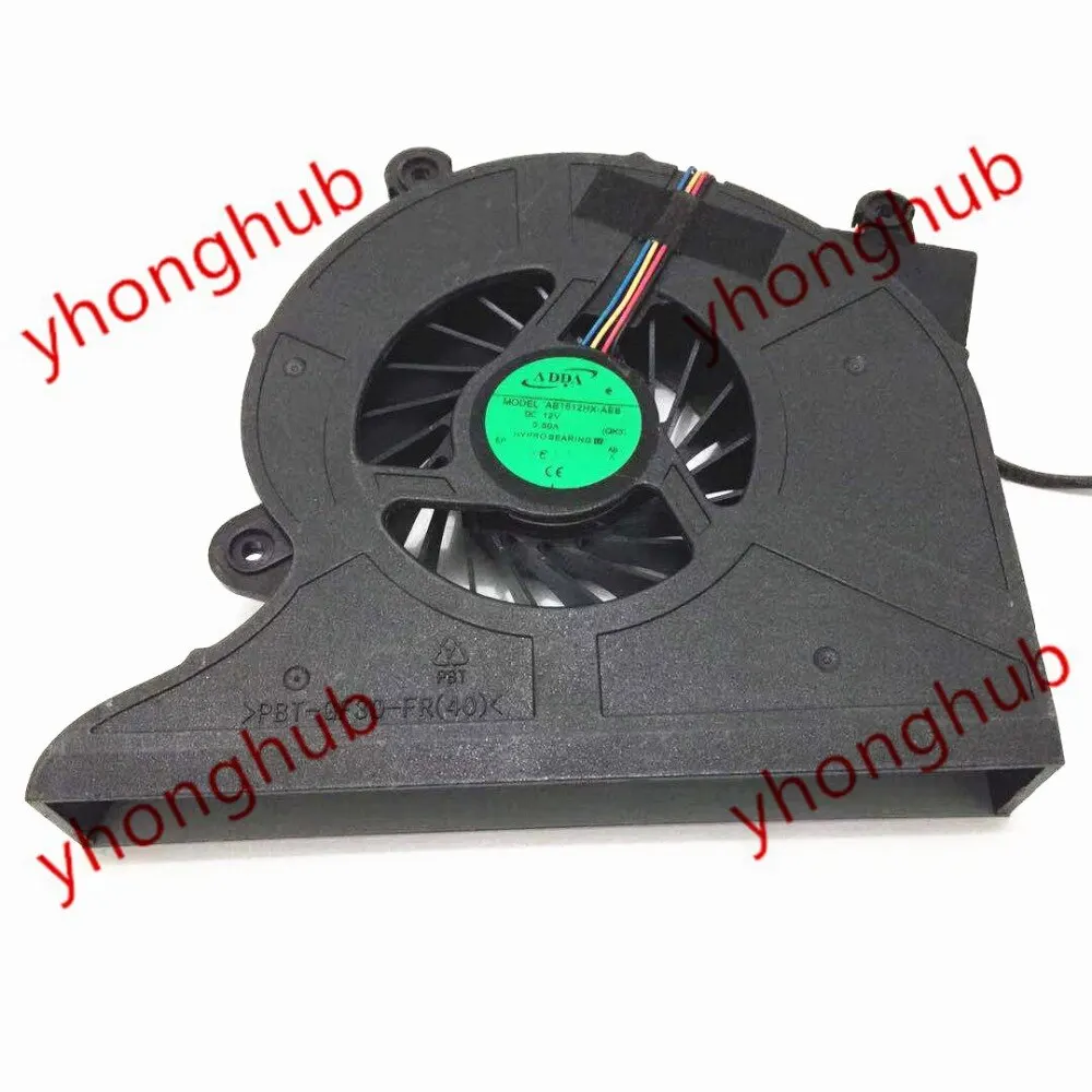 

ADDA AB1612HX-AEB QK3 DC 12V 0.50A 4-wire Server Cooling Fan