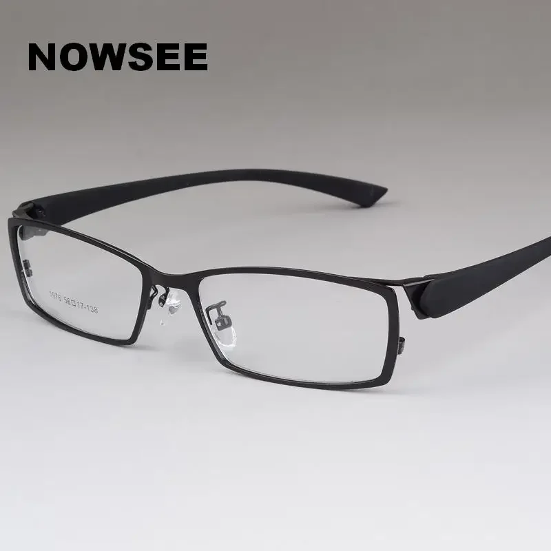 

Очки NOWSEE Classic: полнокадровые, металлическая оправа, гибкие пластиковые дужки TR-90, для мужчин и женщин