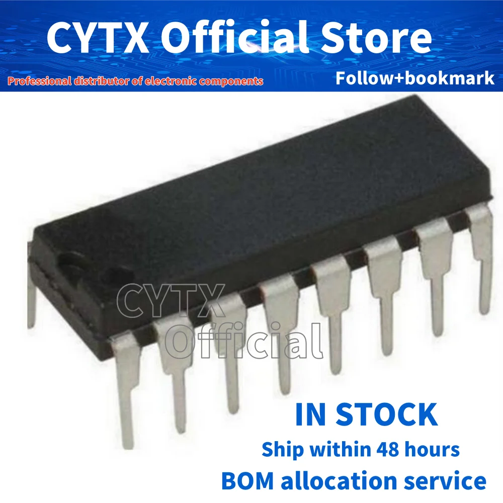 1PCS New Original AN7411 DIP DM74LS13N TA8227 PIC16F676 1823 PAW3502 OPA4134 NE556 MC1374 LM324 Chipset