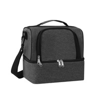 New Double Layer Insulated Bag Outdoor Picnic Ice Lunch Bag Office Cooler Baby Bottle Food Thermal Box