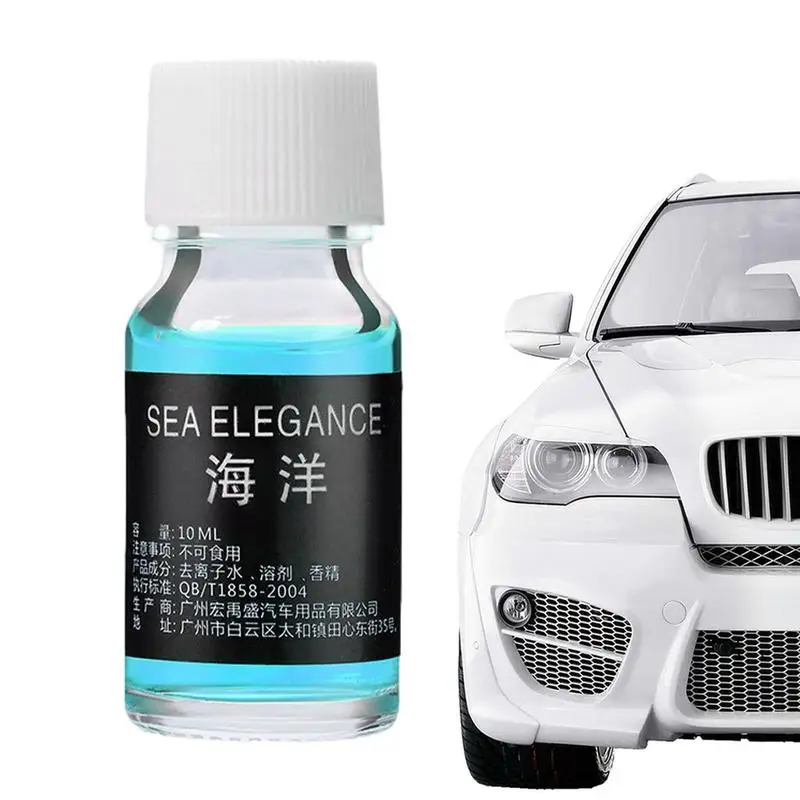 Car Fragrance Osmanthus Lavender Rose Car Interior Air Freshener Cologne Ocean Car Diffuser Essential Oil Lemon Jasmine  10ml