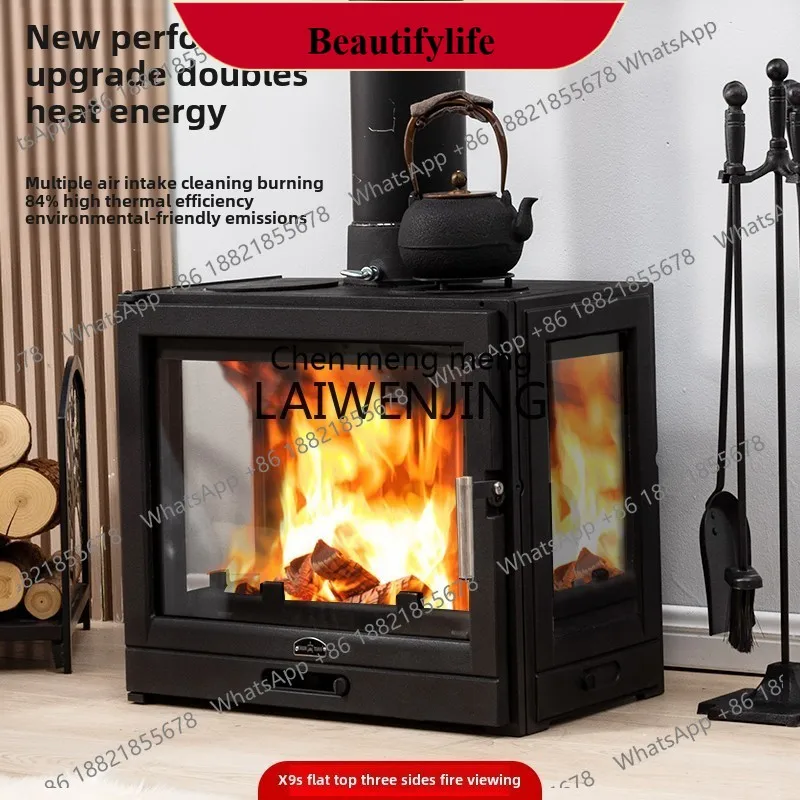

z189 wood burning cast iron fireplace for heating firewood winter indoor firewood stove