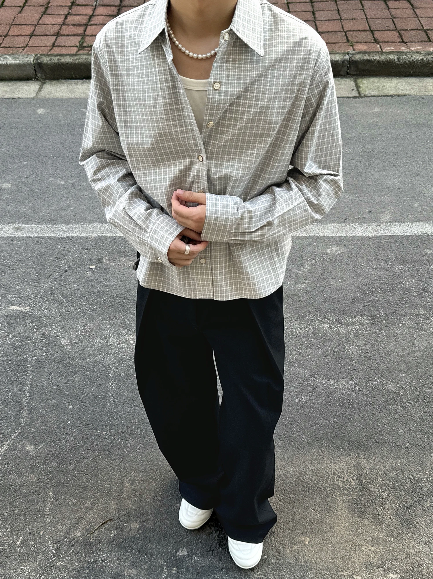 

American Retro lectual Plaid irt Men's Long Sve Casual Loose Vibe Cheered irt Coat Polyester Fiber Youth Daily ...