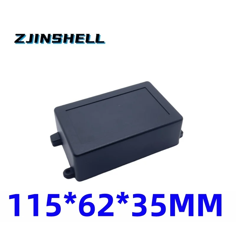 Waterproof ABS Plastic Shell Power Module Case PCB Circuit Board Button Switch Housing General 115x62x35mm