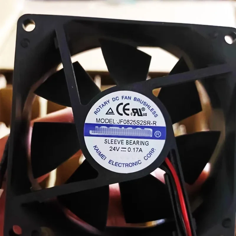 Originele 8025 JF0825S2H-R Dc 24V 0.15a 8Cm Inverter Fan
