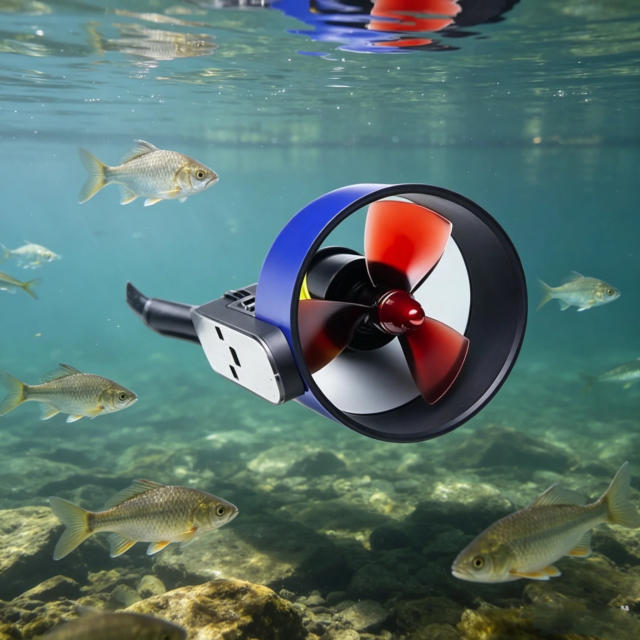 Underwater Thruster 24V 800W 7kg Thrust Power for Unmanned Ship Fishing Canoe RC Boats Drones SUP Board Paddle Board - view 2
