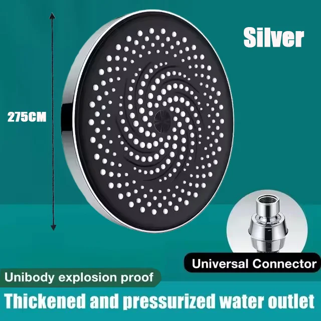 275mm Big Panel High Pressure Waterfall Shower Head Large Flow 11