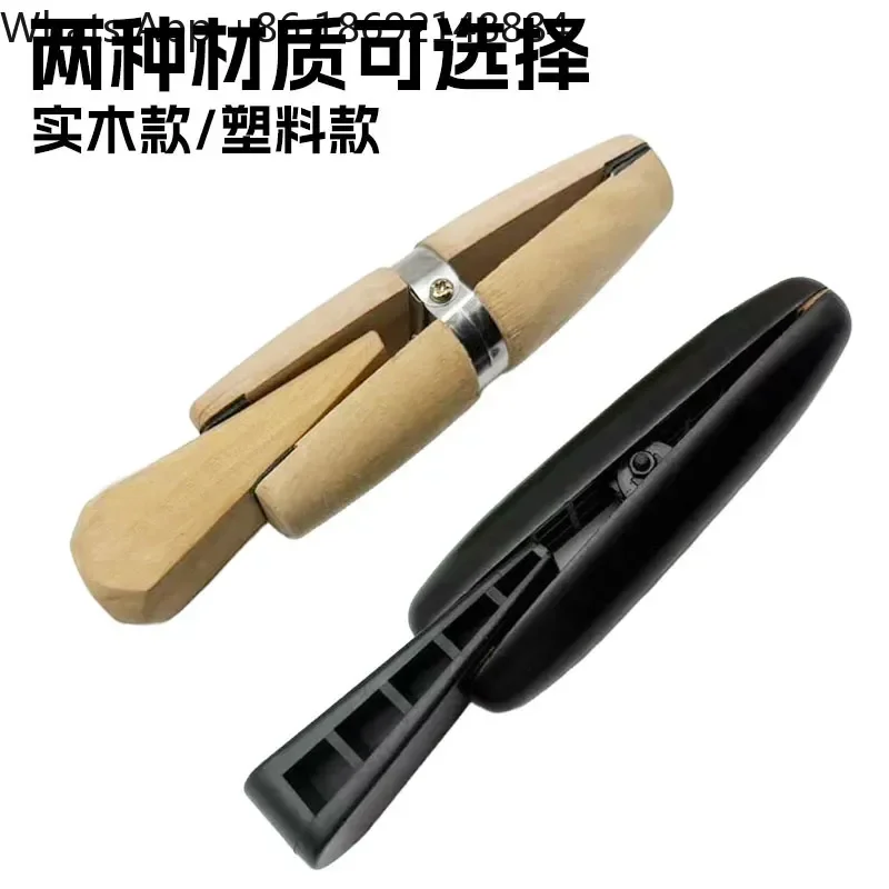 Ring Wooden Clip Gold Tool Engraving Tool Wooden Fixture Ring Fixing Jewelry Making Tool for Crafting