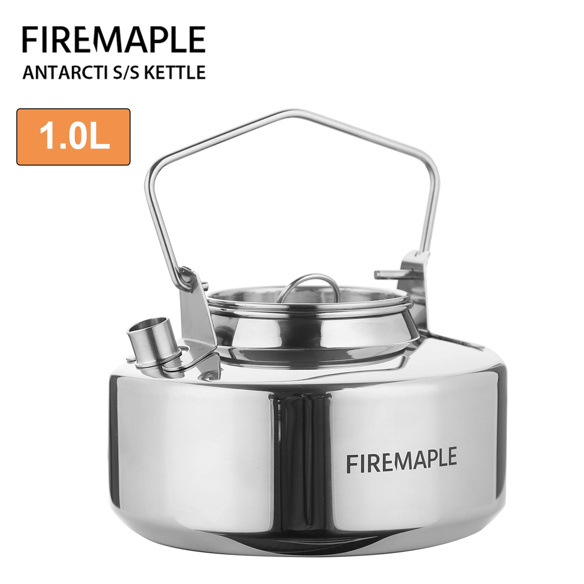 Fire Maple Antarcti RVS Backpacken Camping Waterkoker Bushcraft Outdoor Duurzame Theepot S304 0.6/1.0/1.2/1.5L 295g