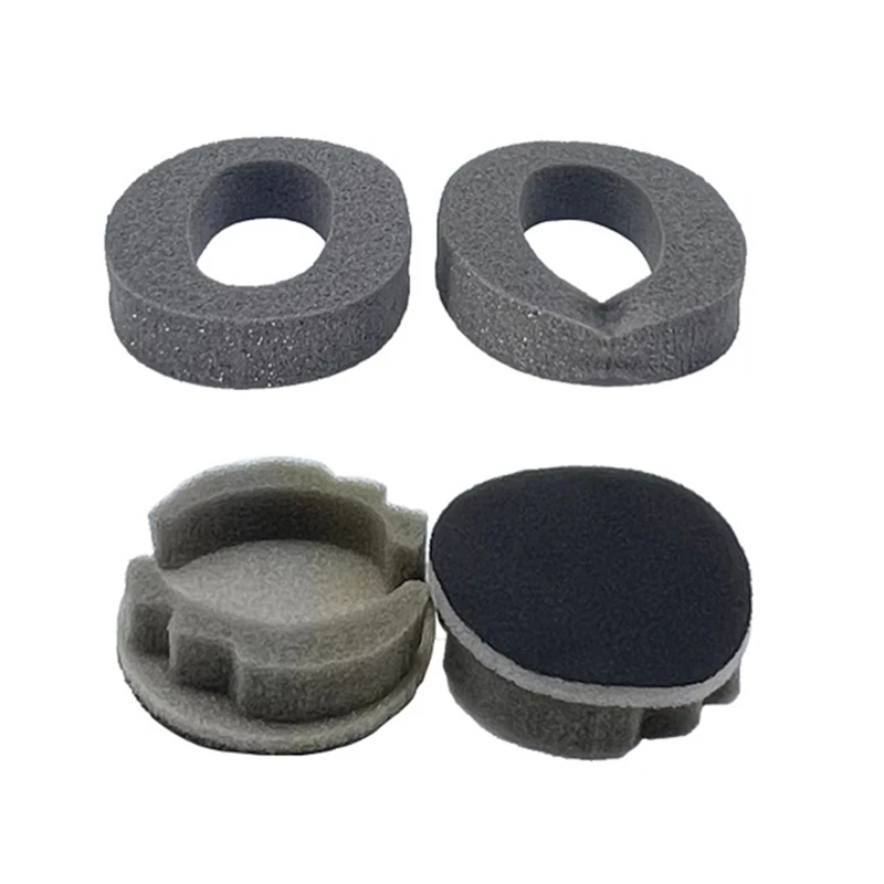 Soft Protein /Mesh Headphone Earpads Compatible with WH-1000XM4 Headphone Thick Cushions Earphone Earpads with Buckle 95AF