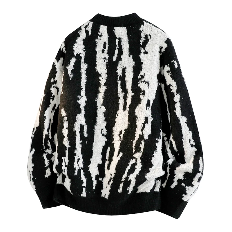 Men's Outdoor Pullover Knitted Sweater Comfortable Warm Windproof Breathable Pullover Sweater Mens Sweater Skin-Friendly