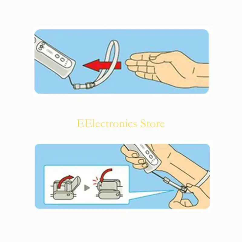 B03C Hand Grip Lanyard Rope Wristband For  Remote Controller Phone Game Accs