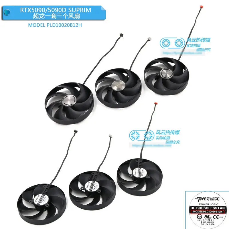 Die Frame Shell Fans für MSI RTX5080 RTX5090 RTX5090D SUPRIM Grafikkarte