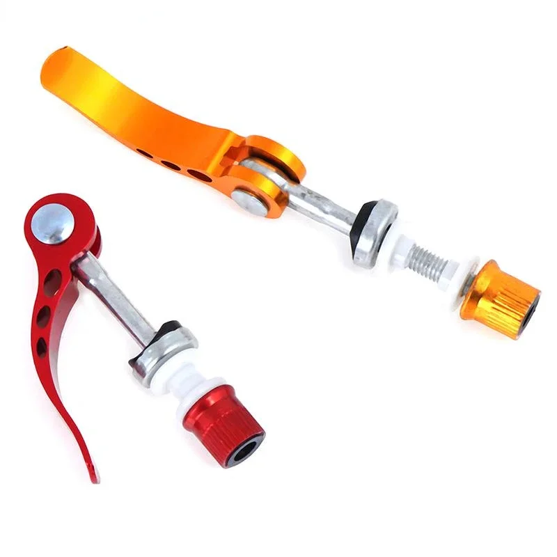 

Mountain Bikes QR Tool MTB Bicycle Seat Tube Clamp Screw Quick Release Lever Cycling Seat Tube Road Bike Quick Release Universal