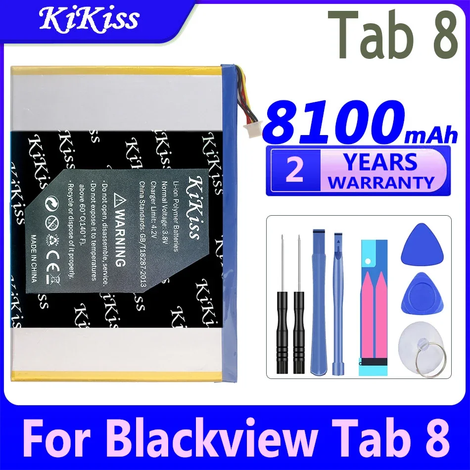 

8100mAh KiKiss Powerful Battery for Blackview Tab 8 Tab8