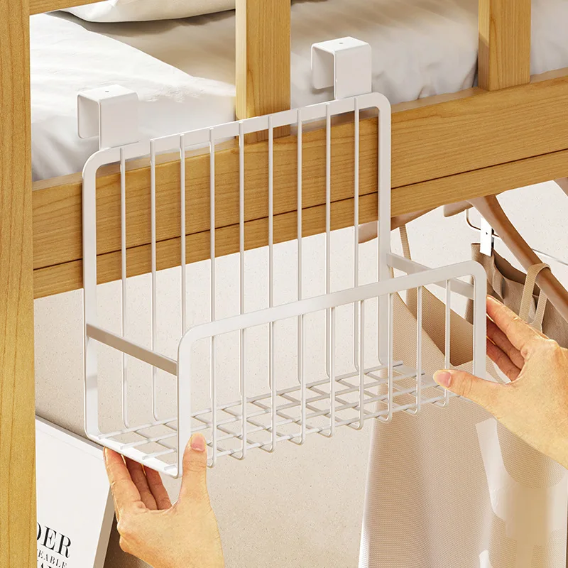 Headboard Bedside Hanging Basket Bed Storage Rack Male and Female Dormitories Bathroom Storage Basket