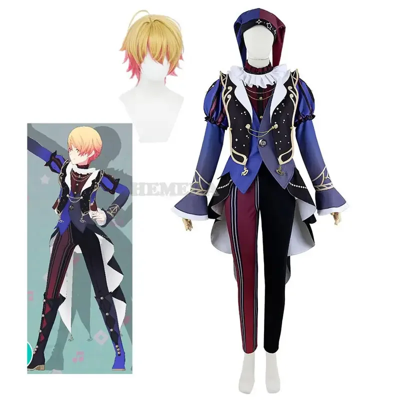 Game PJSK Tenma Tsukasa Cosplay Costume Halloween Outfits Women Men Suit Role Playing Uniform Skin Dropshippinga;2'k,8;c'