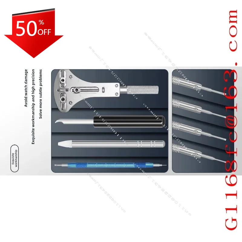 Watch Repair, Kit, Tool Set, Multi-functional Repair, Disassembly and Battery Replacement Combination, Watch Repair Tool