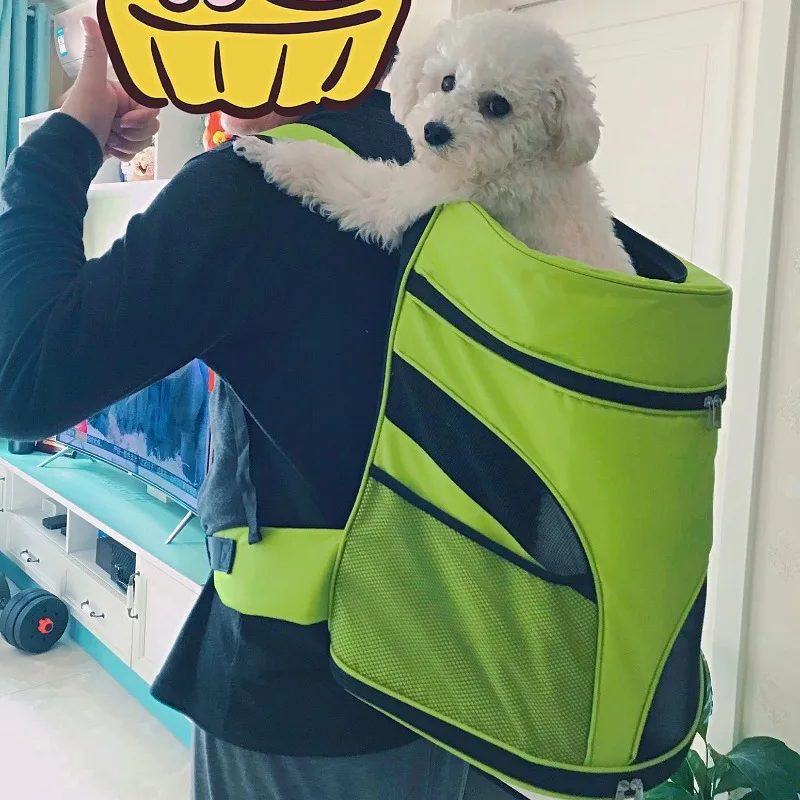 Dog outing portable bag, cat travel shoulder pet bag c