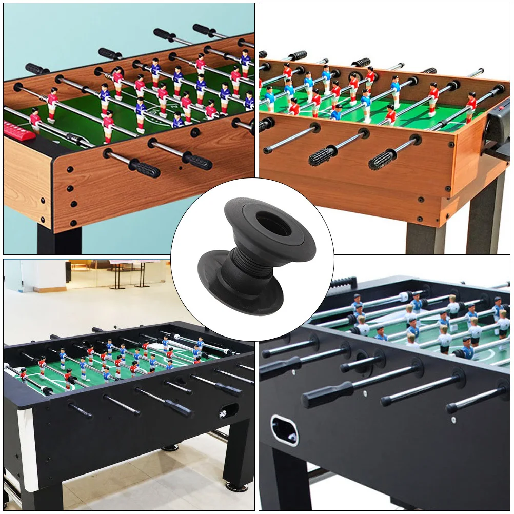 

6Pcs Plastic Foosball Table Parts Professional Bearings Thickened Replacement Bushings Foosball Accessory Football Machine