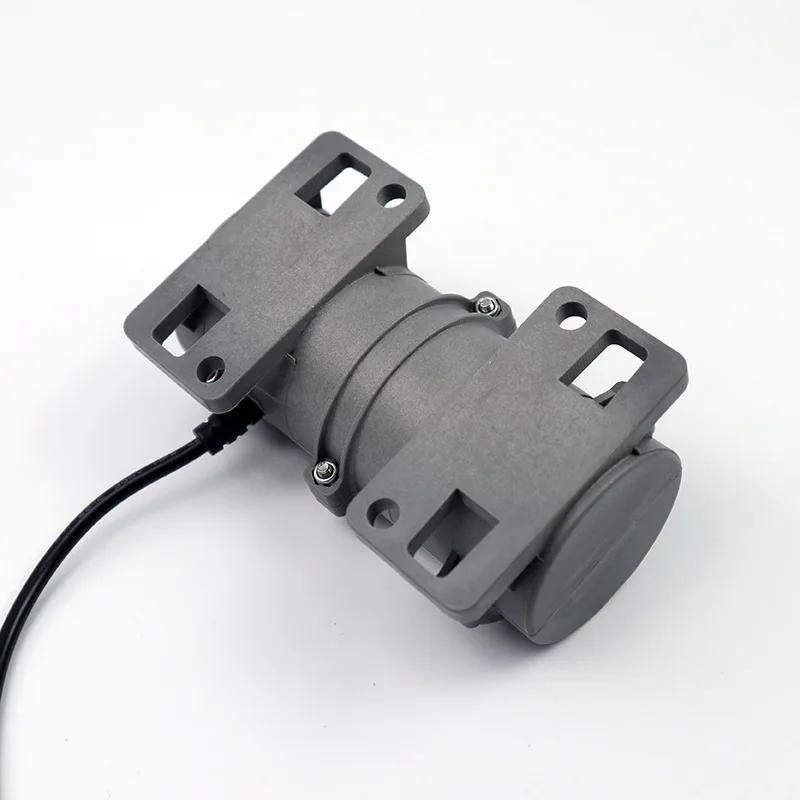 DC Small Vibration Motor 12V 24V Speed Adjustable 3800RPM 10W Mini Motor for Warning Systems Massage Bed Chair Speed Regulating