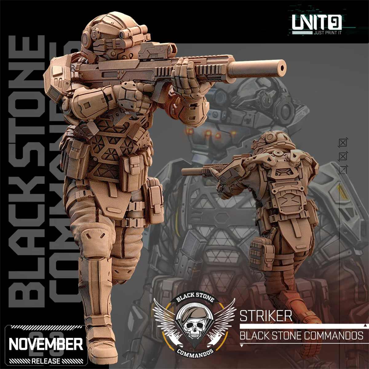 【Assault Team】Special Forces Third Party Board Game Warfare Model Unit 9