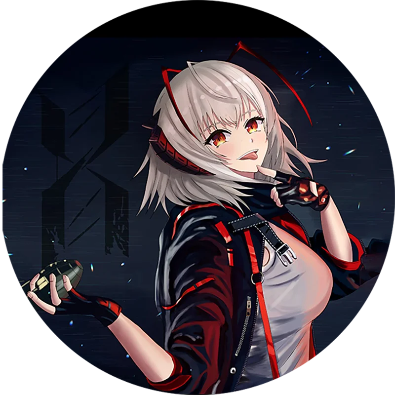 Circle Phone Socket Popping A-Arknights Ultra Lightweight Foldable Stand Suitable For Travel And Suitable For All Types Of Phone