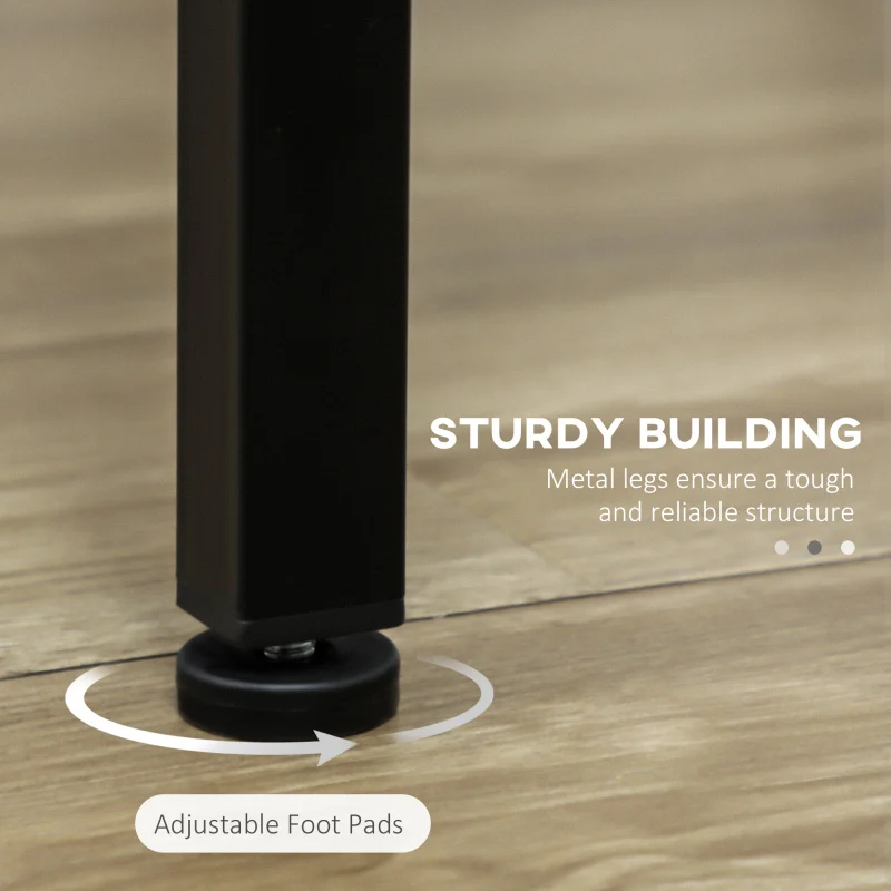 HOMCOM Conjunto de mesa de bar com altura de balcão de 5 peças, mesa de jantar rústica 43.25 com 4 bancos de bar, mesa de cozinha com tampo de madeira para pub,