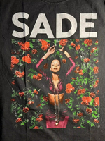 Sade Kiss of Life Black T-Shirt Vintage Style Graphic T-Shirt Summer New Women's Vintage Fashion Top Women Tee Tops Loose Print
