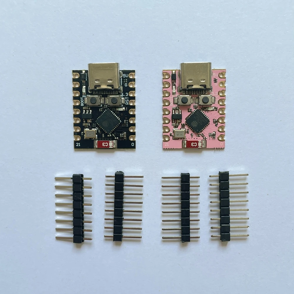 ESP32-C3 SuperMini Black Pink Development Board ESP32 C3  Super Mini WiFi Bluetooth For Arduino