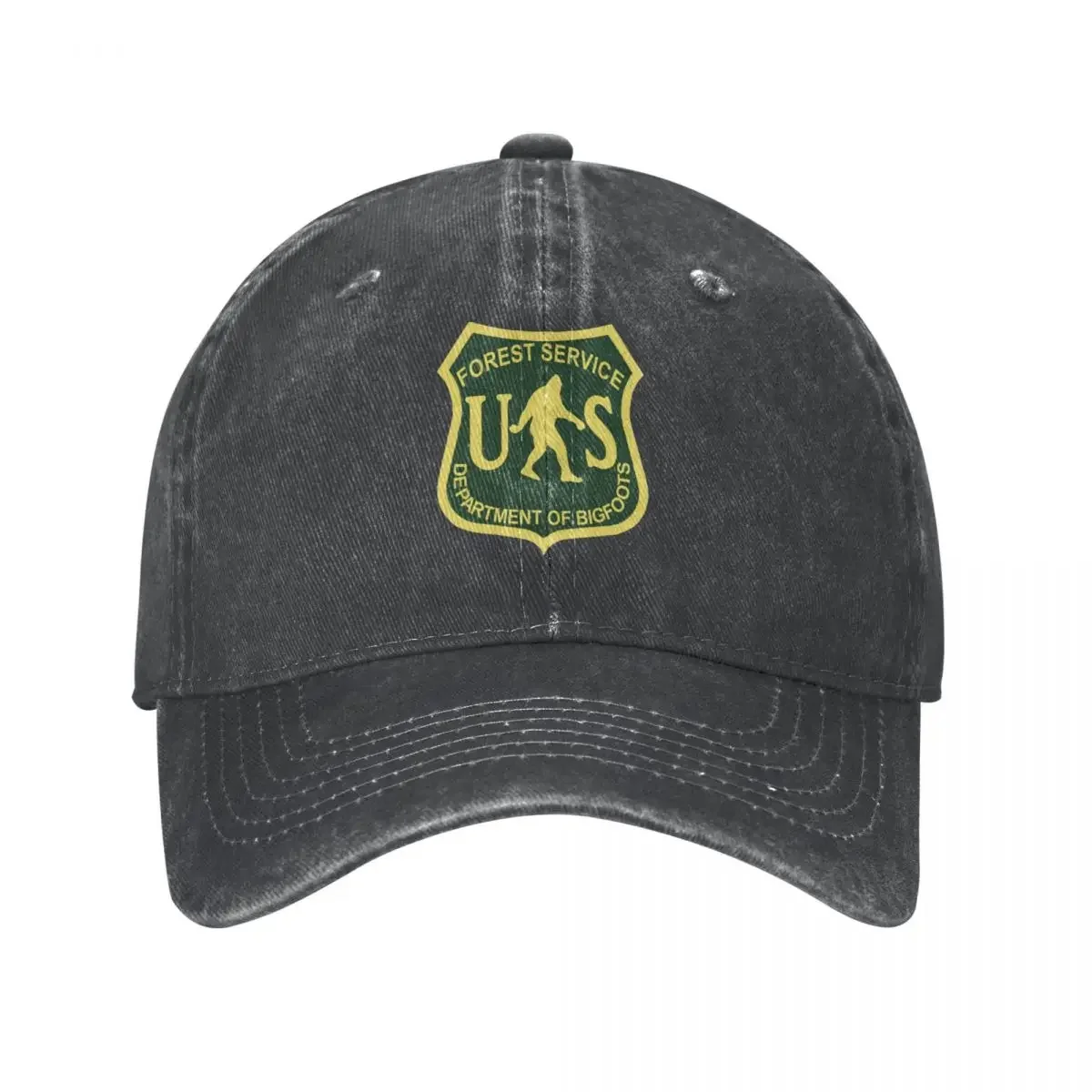 Casquette de Baseball en Denim Délavé pour Homme et Femme, Vintage, US Forest Service, USelasticity, Hip Hop, Snapback, Chapeau Original