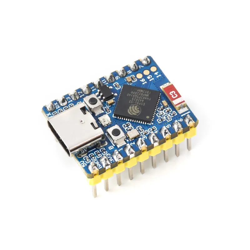 ESP32-S3 Mini Development Board, 240MHz Running Frequency, 2.4GHz Wi-Fi & Bluetooth， Based on ESP32-S3FH4R2 Dual-Core Processor