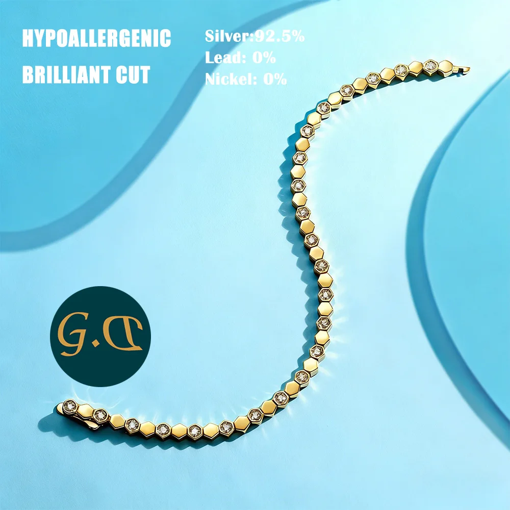 Thumbnail 4 - #80 Latest Moissanite Tennis Bracelets Offers