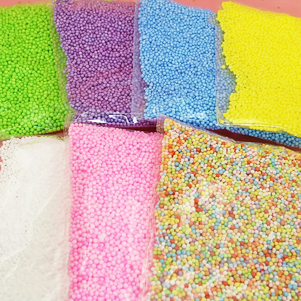 

3pcs 3 Packs Beads 0.25-0.35Cm Balls For Diy Crafts Art Projects Stress Mini Balls Relief Kids Filling Decor Beads Pink