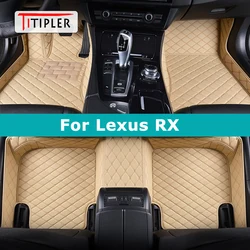 TITIPLER Custom Car Floor Mats For Lexus RX 270 300 350 350h 400h 450h 200t Auto Carpets Foot Coche Accessorie