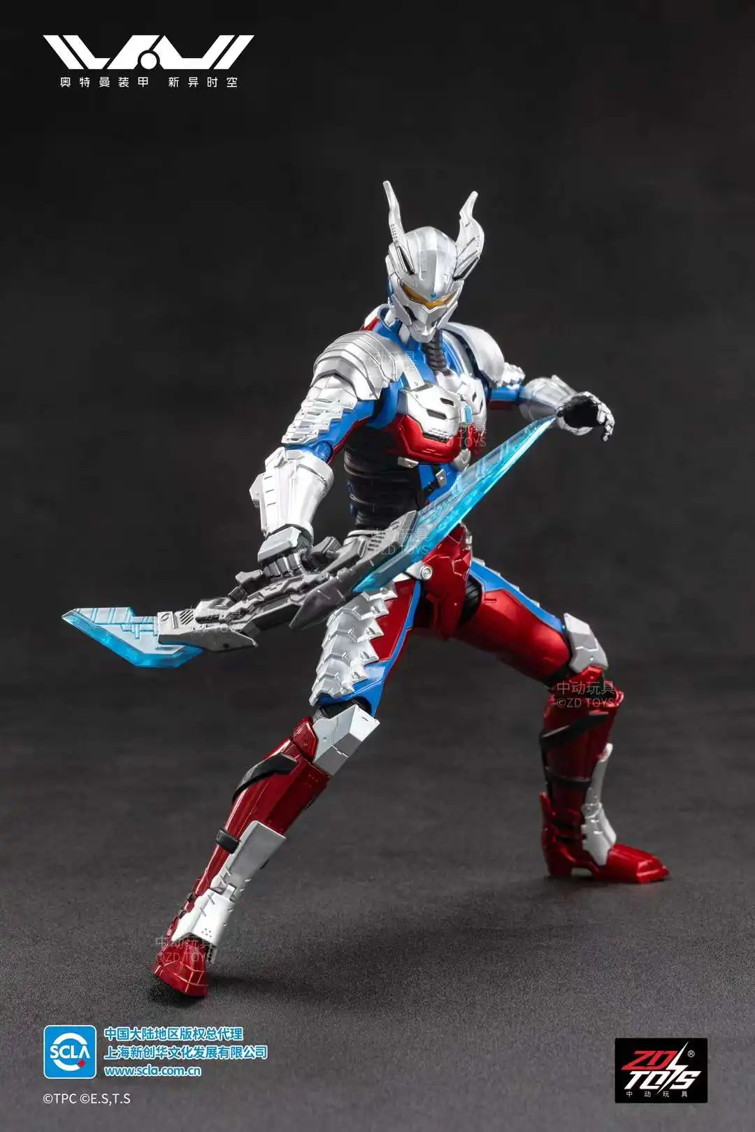 Original ZD LED Ultraman Taro Zeta Seven Jack Gaia Tiga Trigger Decker Orb Z Ace Collect Anime Model Action Figure Toy For Kids