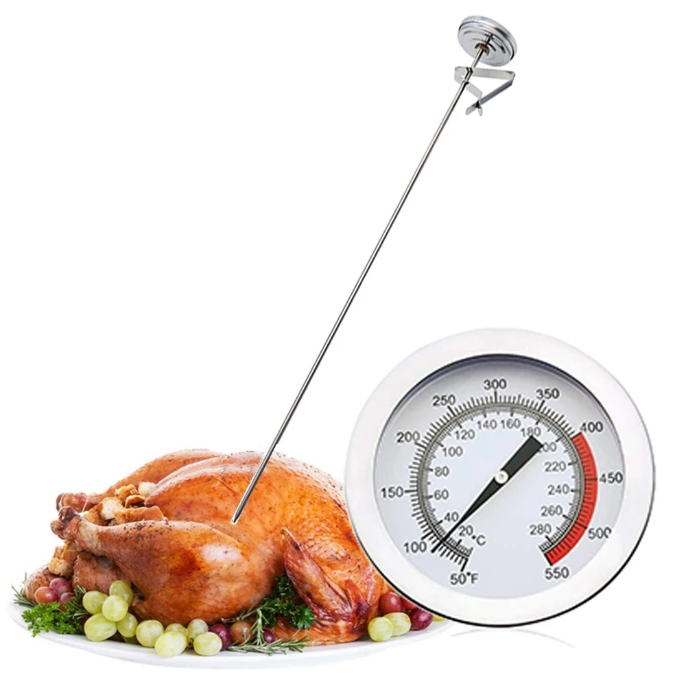 Stainless Steel Instant Read Household Home Food Thermometer Kitchen Cooking  Tools Meat Thermometer BBQ