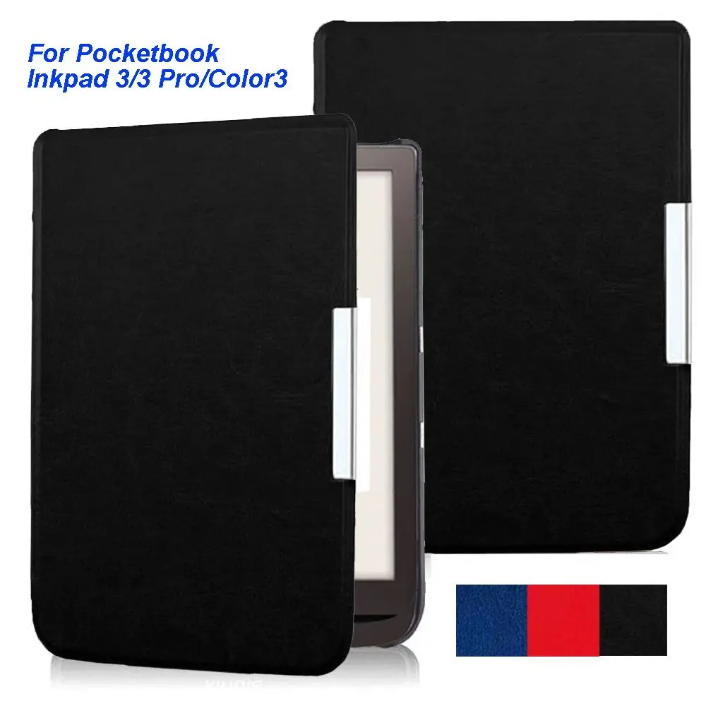 

Shockproof 7.8inch E-Reader Case Anti-fall Auto Sleep/Wake Folio Cover Wear Resistant for Pocketbook Inkpad 3/3 Pro/Color3