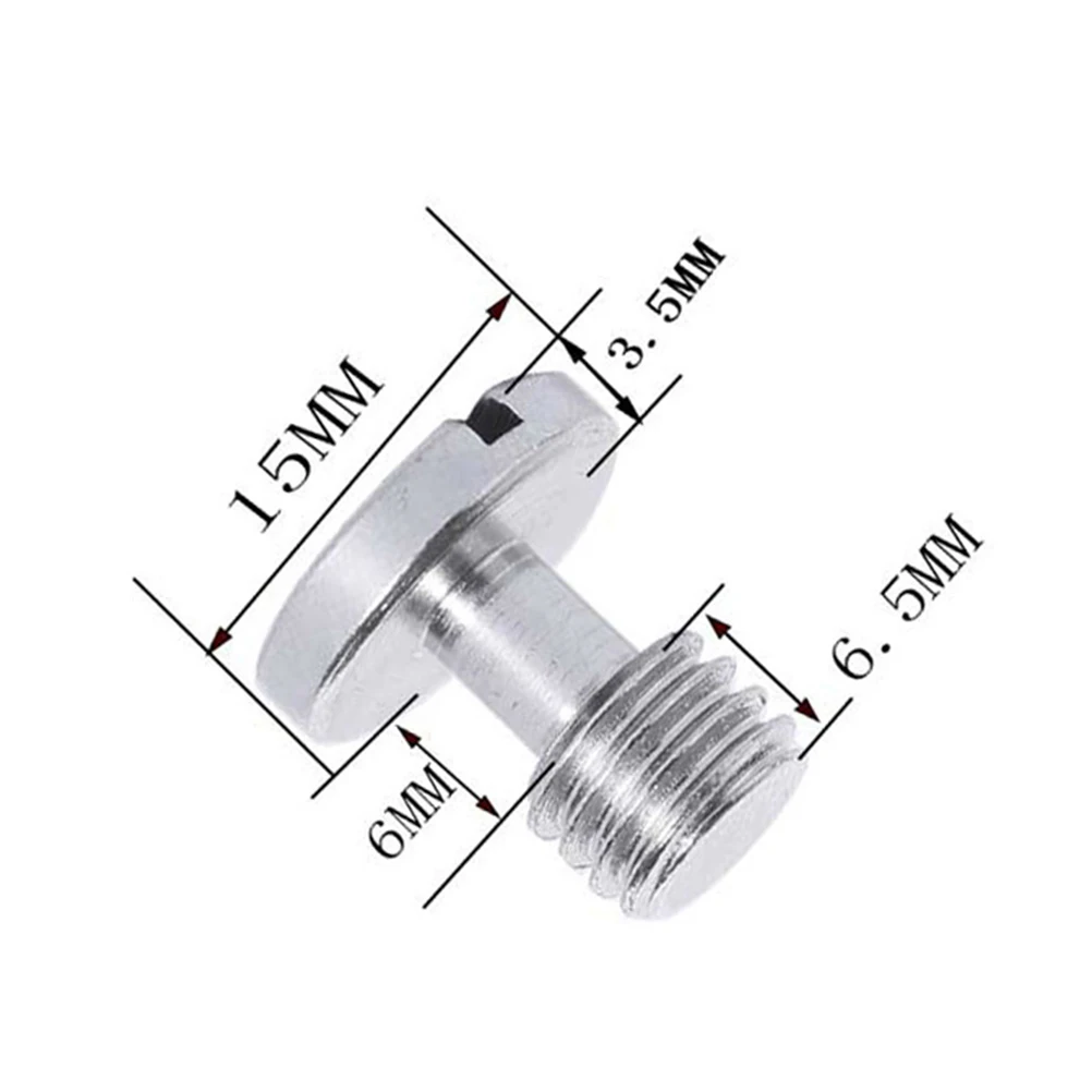 

Photography Camera Screw Screws Parts Drill Rig Quick Release Silver Nickel-plated Iron Travel