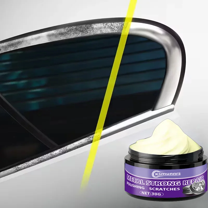 Fasilawei Universal Wheel Repair Kit - Alloy Wheel Scratch and Scuff Repair, Oxidation Paste, Tire Rim Care Polishing Cream view 3