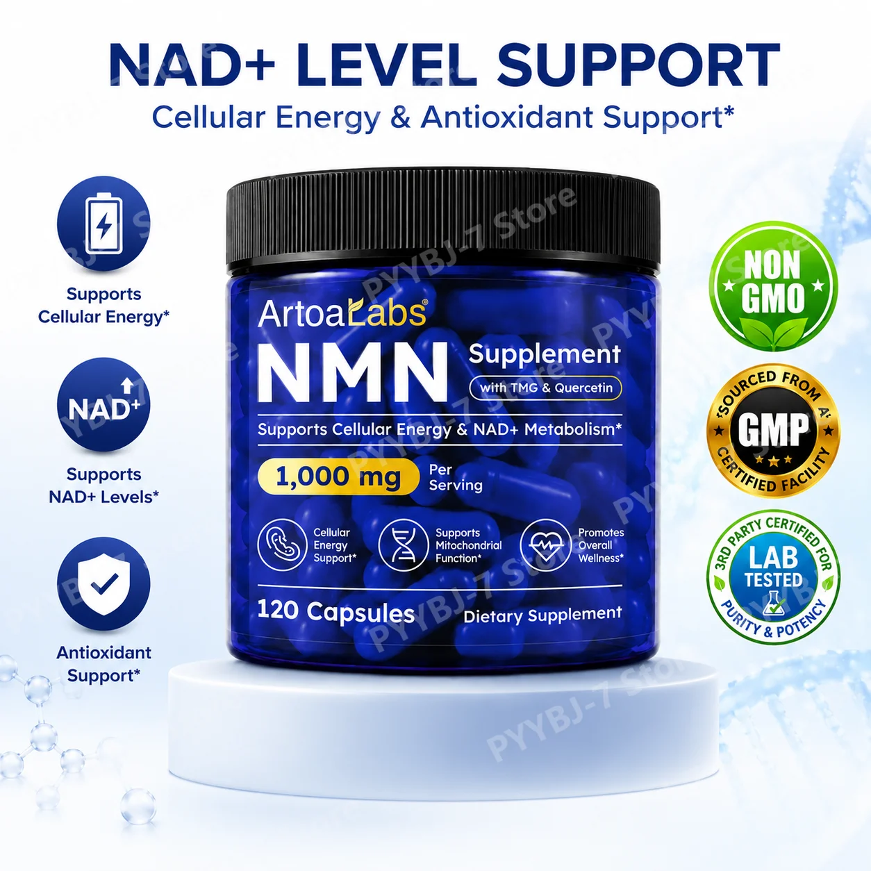 Wellness Quercetin - Integratore NMN con TMG, Quercetina e