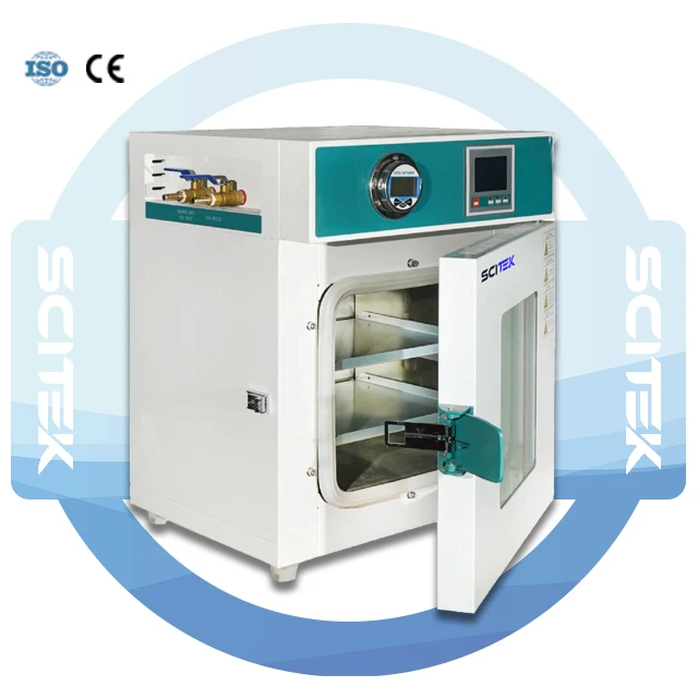 SCITEK Electrical Heating Stainless Steel Vacuum Oven Thermostatic Laboratory Device For Motor Vacuum Drying