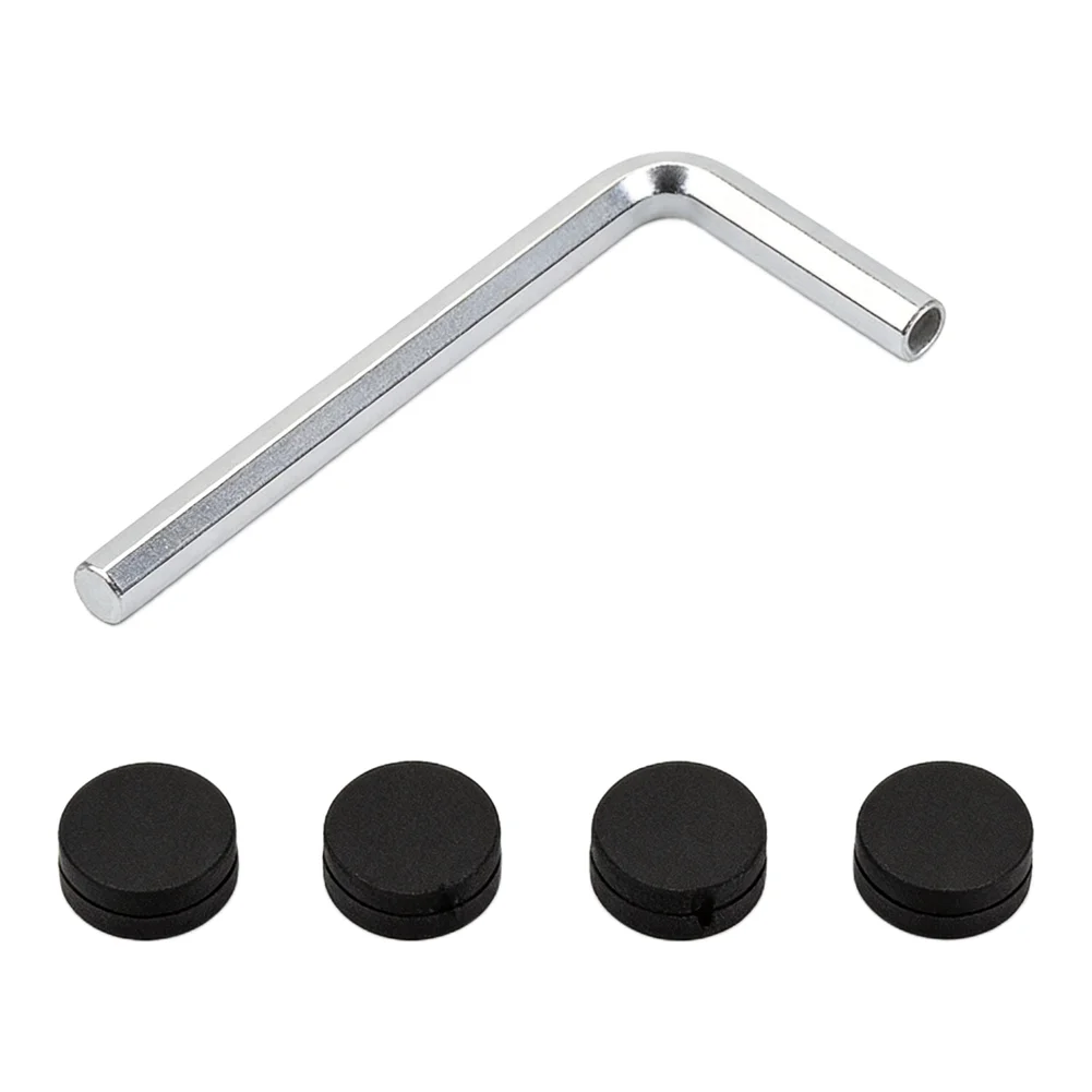 Cap Screw and Dust for Protection Kit for Ninebot For max for g30 For G30D Scooter Includes Six Metal Screws Four Rubber Wrench