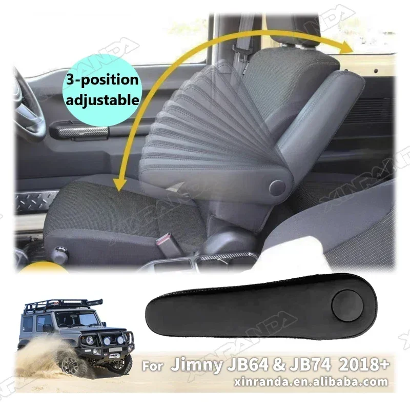 Car Seat Arm Rest Adjustable Armrest Handheld Frame For Suzuki Jimny JB74 JB74W JB64 JB64W 2020 2021 2022 2023 2024 2025