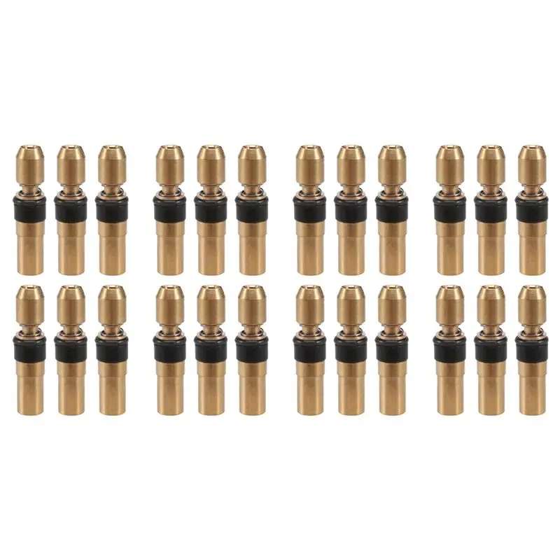 

24PCS Three-Stage Piston Head High Pressure Copper Head 6Mm High Pressure Pump 30Mpa Repair Parts-AT36