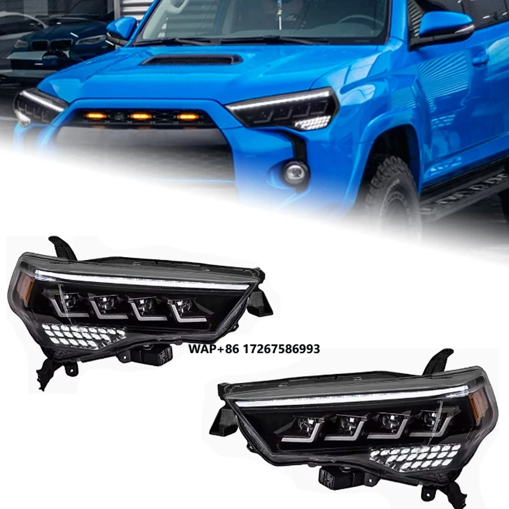 

Car Lights for 4 Runner Headlights 2014-2020 4Runner LED Headlight DRL Dynamic Signal Projector Lens Auto Accessories