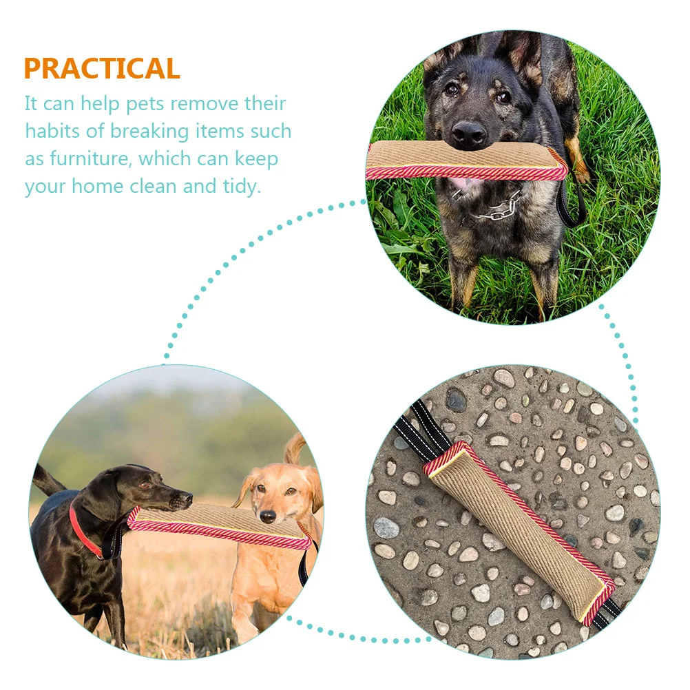 

Dog Bite Tug Dog Training Outdoor Chewing Interactive Pet Chew Stick Chew Toys Outdoor Training Pet Toy