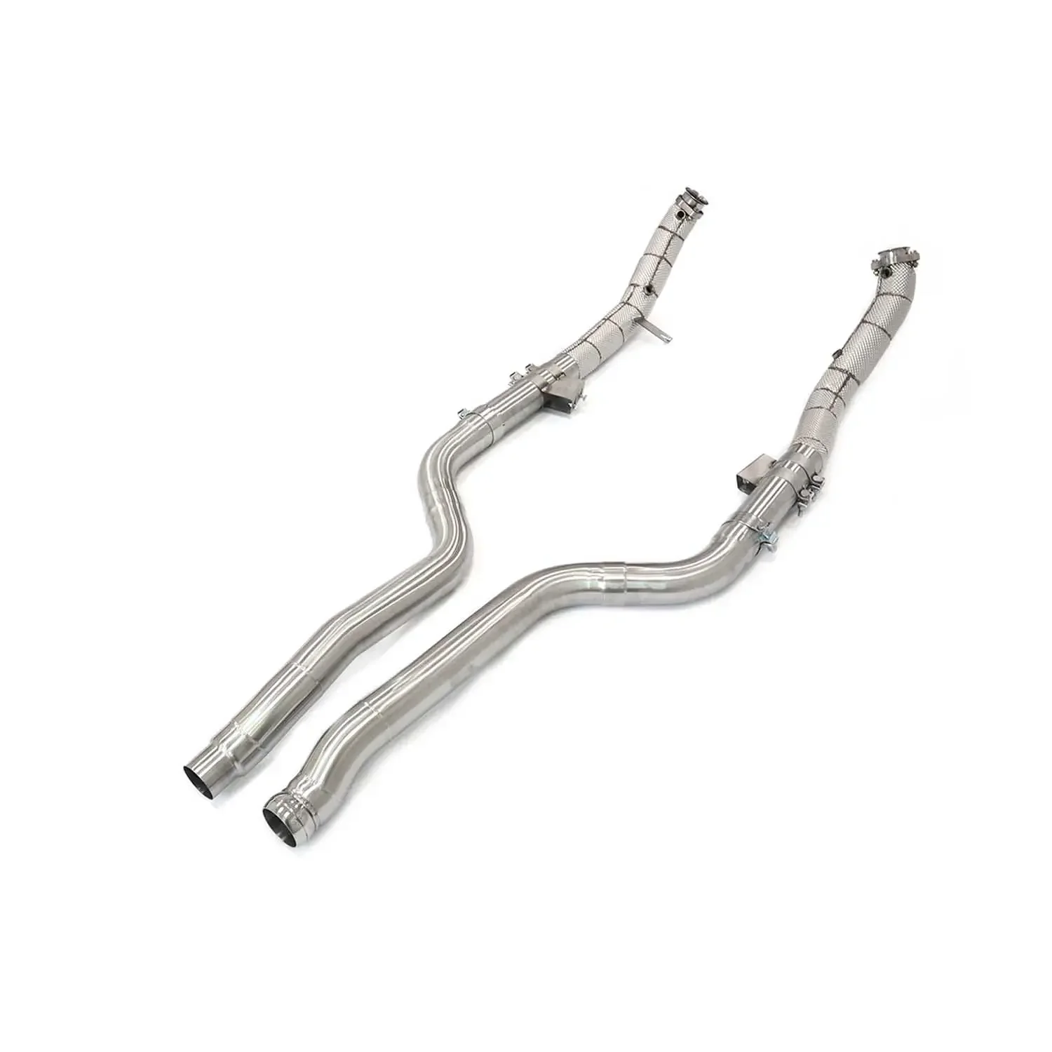 

CSZ Downpipes forCLS550 W218 Biturbo M278 4.7T 2012-2018 Free Flow Exhaust Downpipe Straight Pipe