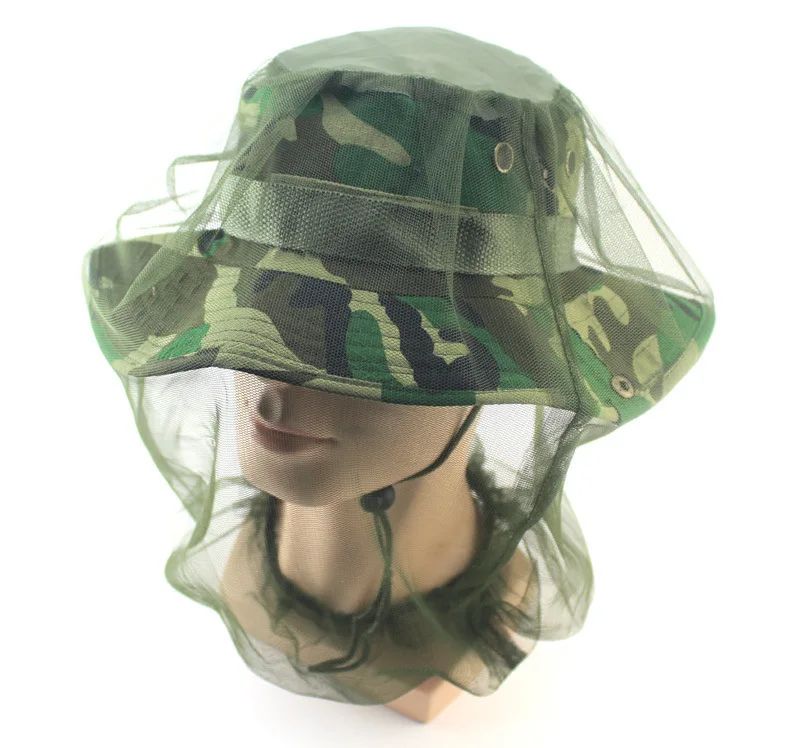 360 ° Mosquito proof Mesh Outdoor Fishing and Beekeeping Protective Mosquito proof Mesh Cover（No hat included）