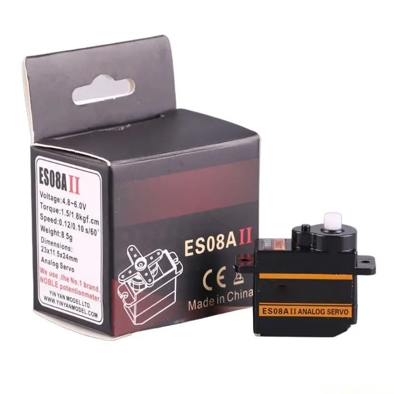 E56B For ES08A II Simulation Servo Gear for Fixed Wing Planes for Electronics
